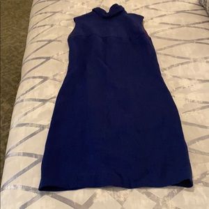 Vintage royal blue sleeveless dress
